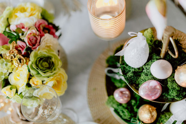 Easter floral bouquet