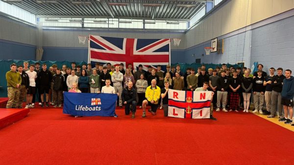 Military & Protective Services students raise almost £4,000 for RNLI