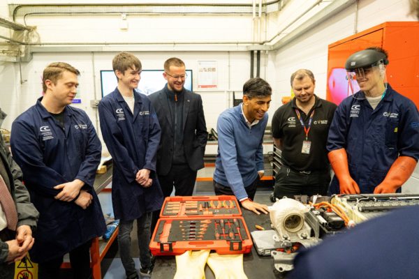 PM visits Cornwall College during National Apprenticeship Week