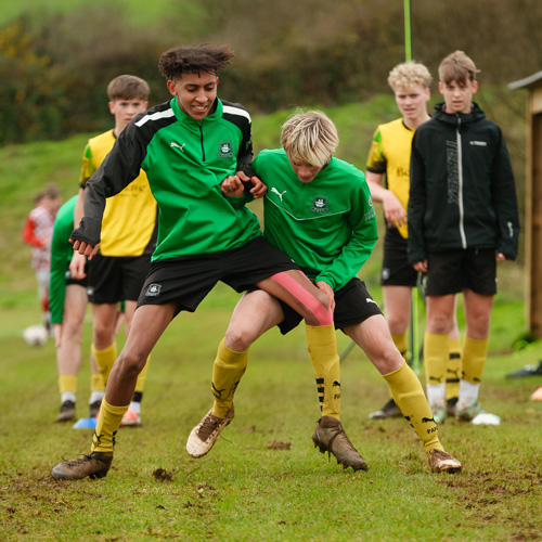 Football Taster Day at Duchy College Stoke Climsland